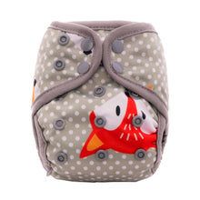 Load image into Gallery viewer, Newborn Pocket Diaper Cloth Diapers Bamboo Charcoal Inner Waterproof PUL Outer Double Gussets Nappies for Baby
