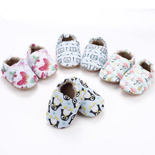 Load image into Gallery viewer, Kid Cute Girls Boy First Walkers Soft Infant Toddler Shoes Flower Footwear For Newborns Baby Shoes
