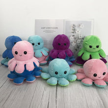 Load image into Gallery viewer, Reversible Flip Octopus Plush Stuffed Toy Soft Animal Home Accessories Cute Animal Doll Children Gifts Baby Plush Toy For Kids
