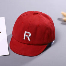 Load image into Gallery viewer, Cotton Baby Adjustable Letter Baseball Caps For Boys &amp; Girl Hats Children Snapback Hip-Hop Sun Hat In Modern Style

