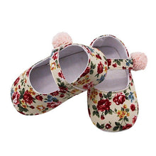 Load image into Gallery viewer, Baby Shoes Breathable Floral Print Anti-Slip Shoes Casual Walking Soft Soled Luxury First Walkers
