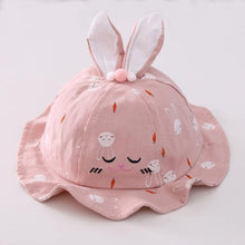 Load image into Gallery viewer, Baby Sun Hat Heart Print Baby Boy/Girl Hat Outdoor Kids Bucket Hat Children Hat Baby Beach Caps Beanie For Girls
