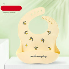 Load image into Gallery viewer, Silicon Breastplate Baby Bib Waterproof Solid Infant Bandana Bibs Newborn Feeding Burp Cloth Bib For Kids

