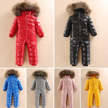 Load image into Gallery viewer, Winter Snowsuit for Climbing  Babyboy Jacket  Outdoor Infant Clothes for Girls/Boys For Ski And Winter

