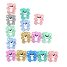 Load image into Gallery viewer, Mini Bear Silicone Beads Baby Dummy Cartoon Pacifier Toy Accessories For Kids And Babies
