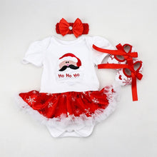 Load image into Gallery viewer, Christmas Dress Party Baby Clothes Girl Set Toddler Infant Outfit Newborns Girls Clothing
