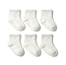 Load image into Gallery viewer, 6 Pairs Cotton Baby 's Non-slip Boat Low Cut Floor Socks With Rubber Grips For Boys &amp; Girls Sock
