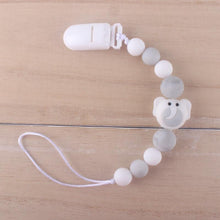 Load image into Gallery viewer, Handmade Animal Pendant Pacifier Clips Chain Nipple Holder for Infant Baby Pacifier
