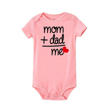 Load image into Gallery viewer, Modern Newborn Toddler Baby Boy Girl Dad +Mom Outfit Costume Romper Short Sleeve Clothes Jumpszuit for Baby Girl and Baby Boys
