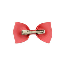 Load image into Gallery viewer, Colorful Mini Bow Tie Hair Clip Small Sweet Solid Ribbon Bow Safety Hair Clips Hairpins Baby Girl Hair Accessories
