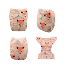 Load image into Gallery viewer, ModernLuxury Printed Baby Cloth Diaper Reusable Cloth Nappy Snap Adjustable Pocket Diaper Nappies For Baby Kids
