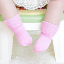 Load image into Gallery viewer, Cotton Newborn Baby Durable Anti Slip Floor Socks For Baby Boy And Baby Girl Perfect Baby Shower Gift
