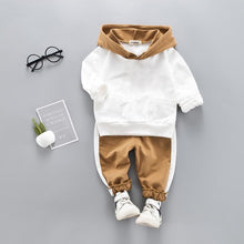 Load image into Gallery viewer, Winter Newborn Clothes For Baby Boys Clothes Set Hoodie and Pants 2pcs Outfit Kids Costume Baby Suit
