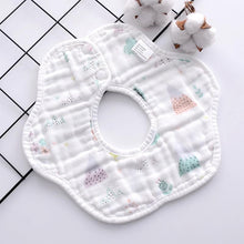 Load image into Gallery viewer, Unisex 360 Degree Rotation 8 Layers Gauze For Baby Kids Burp Cloth For Newborn Infant Saliva Towel
