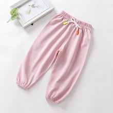 Load image into Gallery viewer, Baby Boys Thin Pants Anti Mosquito Trousers Girls Sleepwear Children Pajama Pants For Air Conditioner
