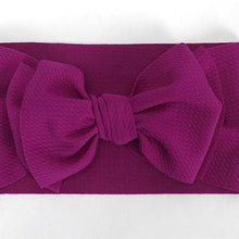 Load image into Gallery viewer, Luxury Modern printed Baby Girls Bow Hairband Turban Knot  Headband Girl Headwear Newborn Girl Turban Hairband For Girls
