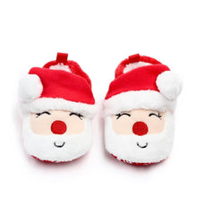 Load image into Gallery viewer, Unisex Baby Shoes Baby Boys Girls Winter Warm Santa Claus First Walkers Cute Christmas Baby Boots
