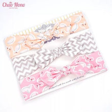 Load image into Gallery viewer, Baby Headband Flower Print Hair Wear for Newborn Baby Girl Headband for Little Girl Headbands Children Bow
