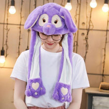 Load image into Gallery viewer, Modern Elegant Winter Interesting Girls Animals Ear Moving Jumping Hats Children and Adults Women Warm Rabbit Winter Caps In Modern Design
