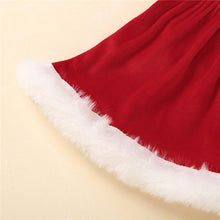 Load image into Gallery viewer, Baby Girls Christmas Romper Dress Fly Sleeve Sequins Romper Dress for Kids Toddler Girls Dresses For Girl In Elegant Christmas Style

