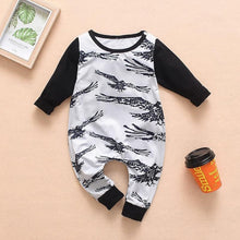 Load image into Gallery viewer, Baby Clothes Boys Girls Romper Floral Dinosaur Car Printed Long Sleeve Cotton Romper Kids Jumpsuit Playsuit For Kids
