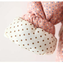 Load image into Gallery viewer, Newborn Baby Girl Clothes Floral Hooded Cotton-padded Jacket Outerwear For Girls
