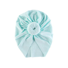 Load image into Gallery viewer, Infant Baby Headbands Solid Cotton Knot Turban Headband For Girls  Beanie Hat Headwear For Girls

