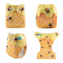 Load image into Gallery viewer, ModernLuxury Printed Baby Cloth Diaper Reusable Cloth Nappy Snap Adjustable Pocket Diaper Nappies For Baby Kids

