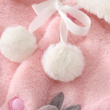 Load image into Gallery viewer, Princess Baby Girls Winter Thick Bownot Cloak Coat Flower for Childre With Flowers
