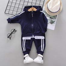 Load image into Gallery viewer, Baby Boys Costume Letter Tracksuit Tops Pants 2PCS Children Boy spring Outfits In Modern Sport Deisgn Made for Kids

