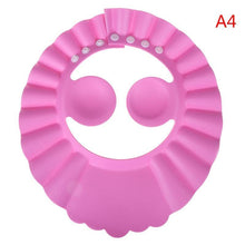 Load image into Gallery viewer, Shampoo Cap Durable Baby Bath Visor Hat Adjustable Baby Shower Protect Eye Water-proof Hair Wash Shield For Kids Bath
