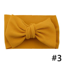Load image into Gallery viewer, Baby Girls Headband Big Bow Hair Band Kids Adjustable Head Wrap Turban Infant Hair Accessories
