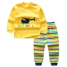 Load image into Gallery viewer, Baby Boy Clothes Cotton Clothing Sets Cartoon Long-sleeved T-shirt Pants Infant Clothes 2pcs Ste For Boys and Girls Kids
