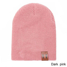 Load image into Gallery viewer, Modern Kids Girls &amp; Boys Winter Hat Soft Warm Beanie Crochet Elasticity Knit Children Casual Warm Cap For Kids
