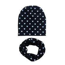 Load image into Gallery viewer, Modern Baby Boys &amp; Girls Hat Scarf Set Beanie Boys Caps with Scarf for Kids In elegant Modern Design

