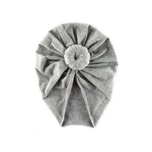 Load image into Gallery viewer, Infant Baby Headbands Solid Cotton Knot Turban Headband For Girls  Beanie Hat Headwear For Girls
