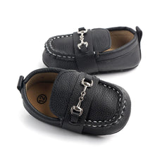 Load image into Gallery viewer, Leather Baby Shoes Fashion Infant Boys Girls Anti-slip Soft Sole Newborn First Walkers Luxury Shoes Design For Kids
