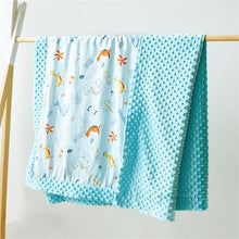 Load image into Gallery viewer, Modern Luxury Kids Blanket Baby Receiving Blanket Sleeping Bed Blanket Soft Newborn Swaddle For Kids
