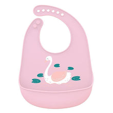 Load image into Gallery viewer, Silicone Baby Bibs waterproof Baby Saliva Towel Animal Adjustable Cloths Bandana Soft Feeding Cartoon Bib For Kids
