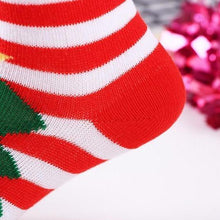 Load image into Gallery viewer, 5Pairs Baby Christmas Socks for Lovely Boy/Girls, Cotton Red Gift Socks In elegant New Year Christmas Style For Baby Kids Set
