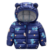 Load image into Gallery viewer, Baby Girls Winter Jackets For Children Spring Autumn Outerwear Hooded Infant Coats In Modern  Design For Girls and Boys
