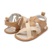 Load image into Gallery viewer, Baby Summer Newborn 0-18M Infant Baby Girls Boys Shoes Solid Non-slip Party Bow PU Leather Breathable Toddler Shoes
