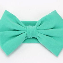 Load image into Gallery viewer, Headband Knitted Cotton Children Girls Elastic Bow Hair Bands Turban for girl Headbands
