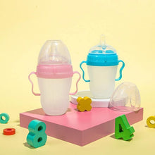 Load image into Gallery viewer, Silicone Baby Bottle Baby Milk Silicone Feeding Bottle Kids Drink Water Bottle Children Bottle For Kids
