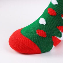 Load image into Gallery viewer, 5Pairs Baby Christmas Socks for Lovely Boy/Girls, Cotton Red Gift Socks In elegant New Year Christmas Style For Baby Kids Set
