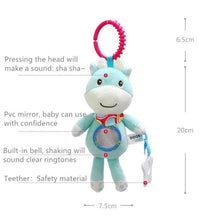 Load image into Gallery viewer, Modern Baby Rattles Stroller Hanging Soft Toy Mobile Cute Animal Doll Elephant Rabbit Dog Baby Crib Hanging Bell Toys For Kids and Baby
