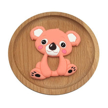 Load image into Gallery viewer, 1pc Unique Baby Koala Silicone Teether Teething Chew Toy   Nursing Tool Pendant Food Grade Silicone
