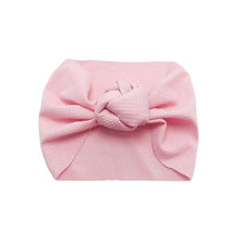 Load image into Gallery viewer, Head wrap Baby Headband Top Knot Headbands Over Sized Bow Hair Newborn Head Band For Baby Girl In elegant Modern Design
