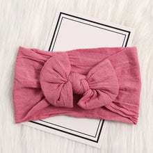 Load image into Gallery viewer, Baby Bow Hairband Elastic Headband Cute 3D Flower Stretch Turban Flower Head Wrap Princess Hair Accessories Bow For Baby
