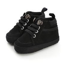 Load image into Gallery viewer, Warm Infant Baby First Walkers Soft Sole Newborn Leather High Top Non-slip Shoes Sneaker Baby Shoes
